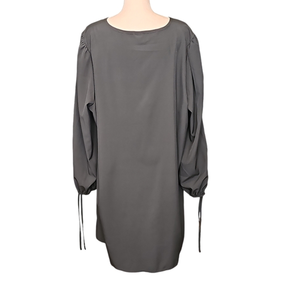 SHEIN VCAY Plus V-neck Knot Cuff Dress 3X - Picture 8 of 11